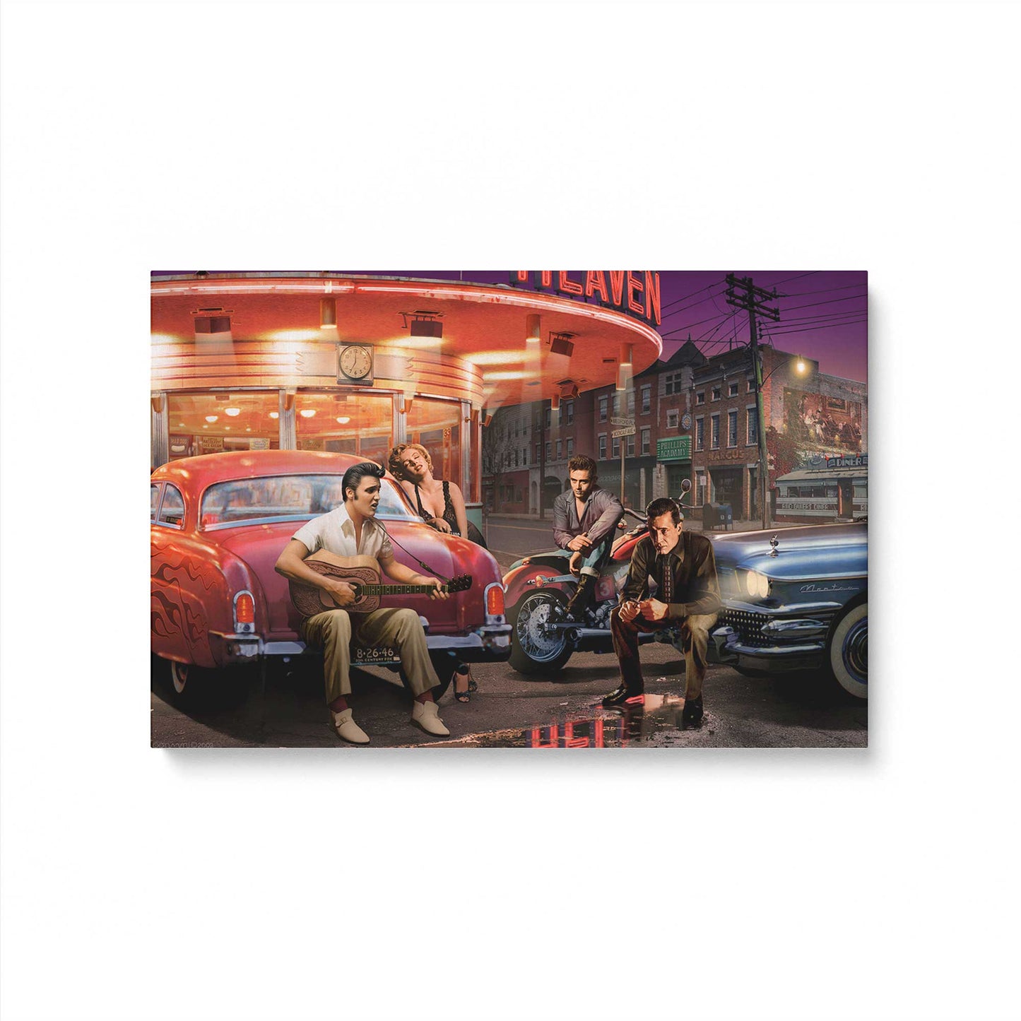 [Color:Stretched Canvas], Picture of art