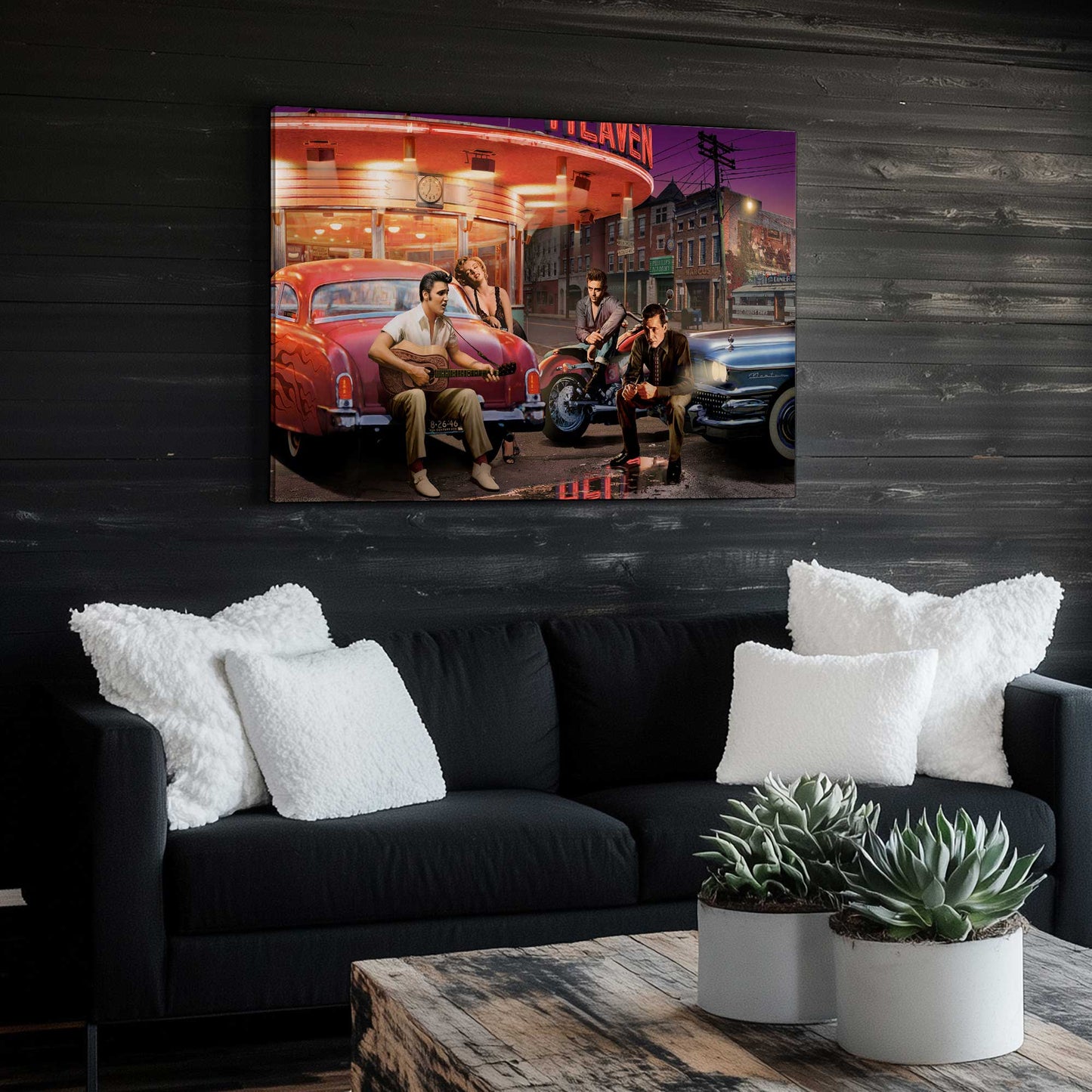 Picture of art in a room