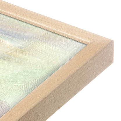 [Color:Raw Maple], Picture of art in a Raw Maple frame at an angle