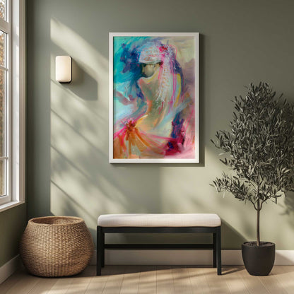 Picture of art in a room