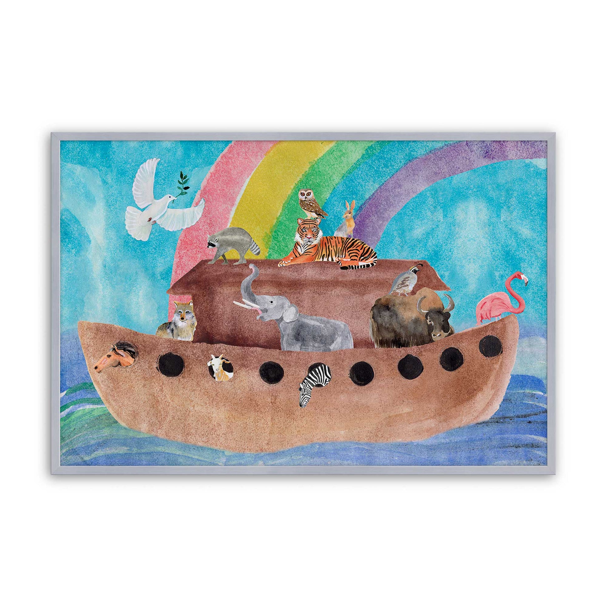 [Color:Polished Chrome], Picture of art in a Polished Chrome frame
