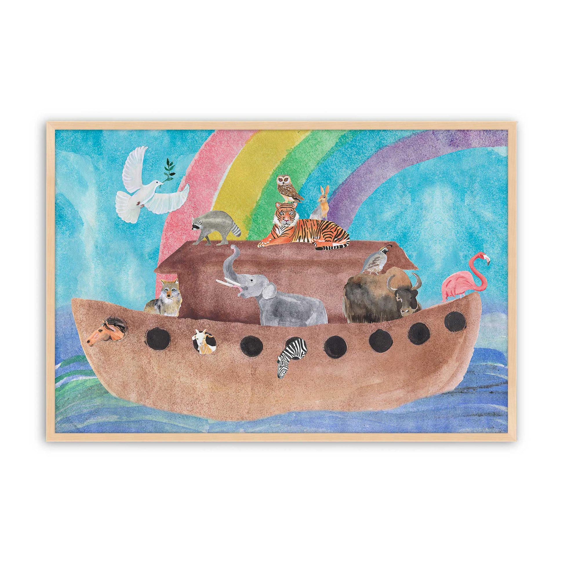 [Color:Raw Maple], Picture of art in a Raw Maple frame