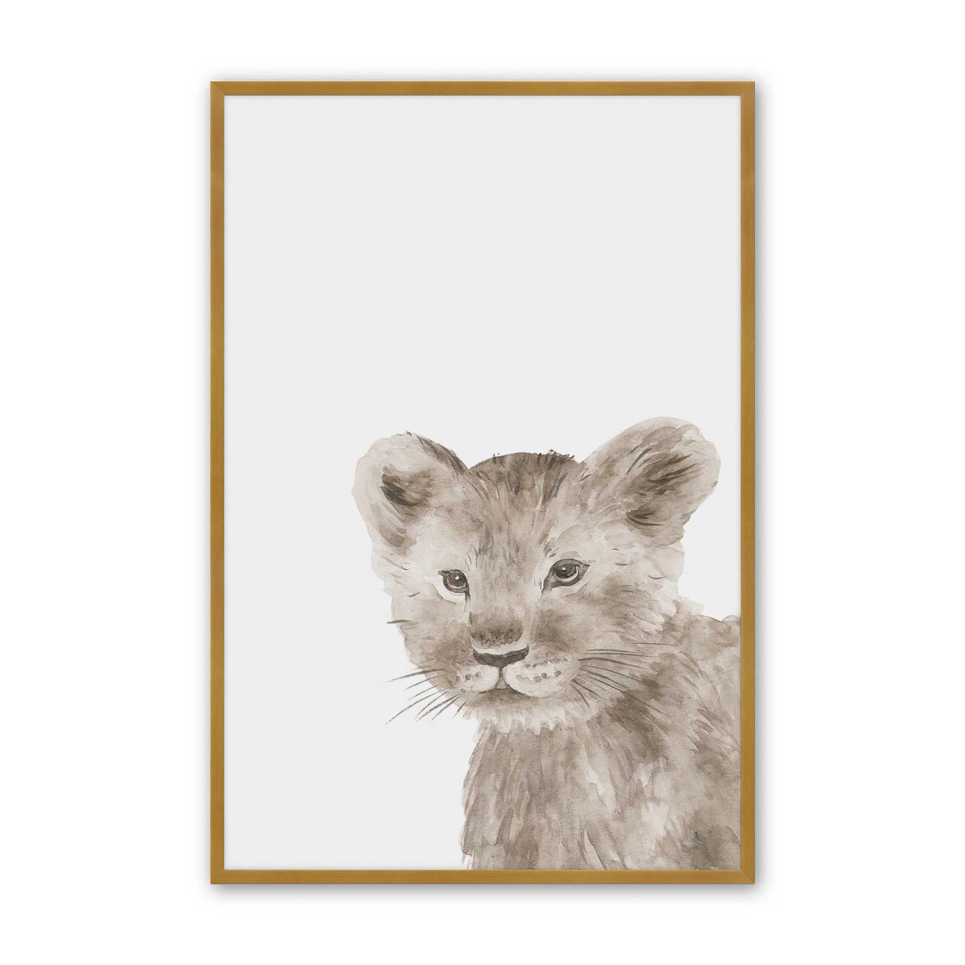 [Color:Polished Gold], Picture of art in a Polished Gold frame