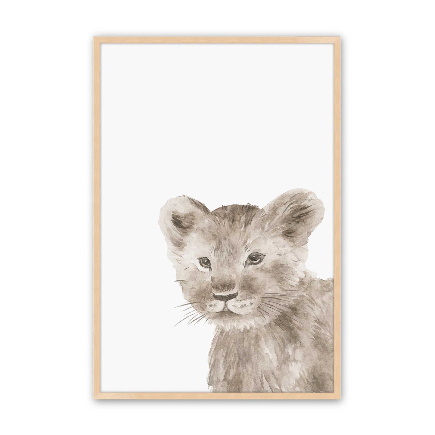 [Color:Raw Maple], Picture of art in a Raw Maple frame
