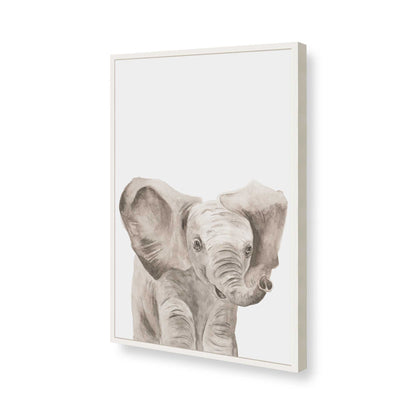 [Color:Opaque White], Picture of art in a Opaque White frame of the corner