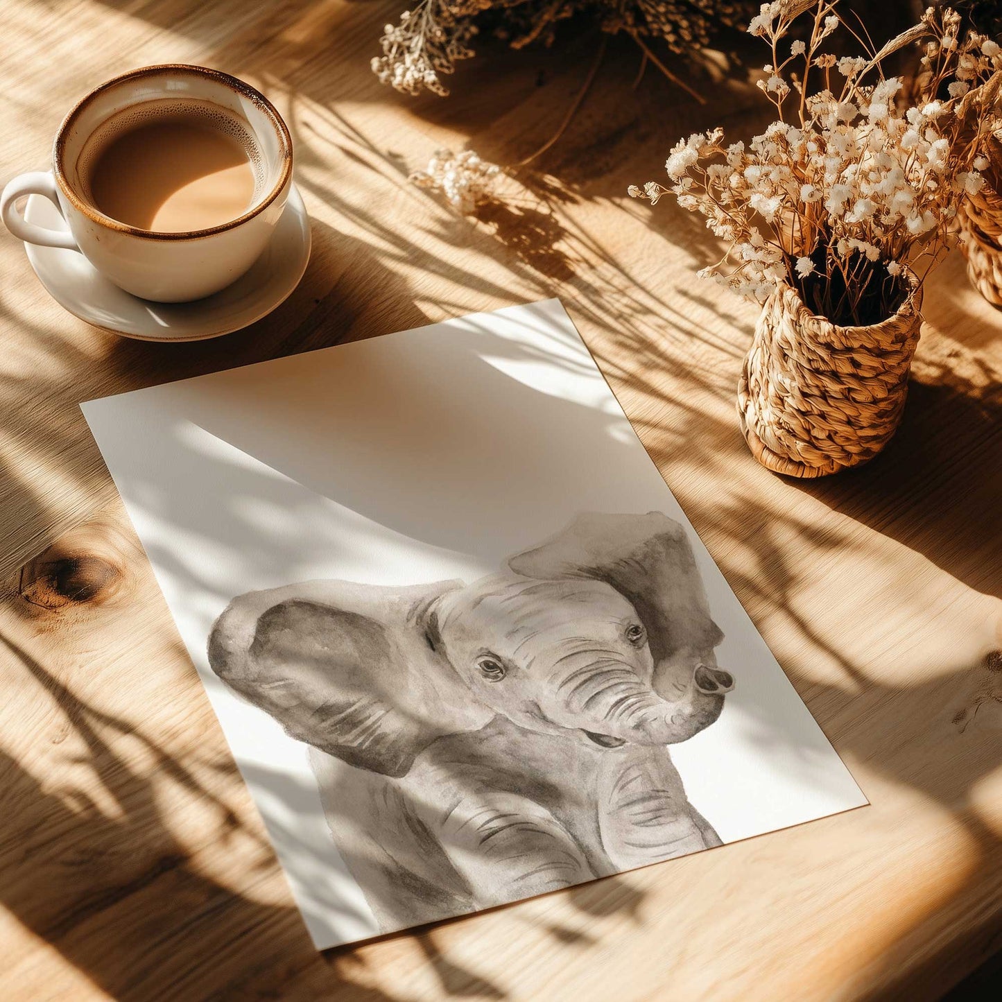 [Color:Rolled Print], Picture of close up of art