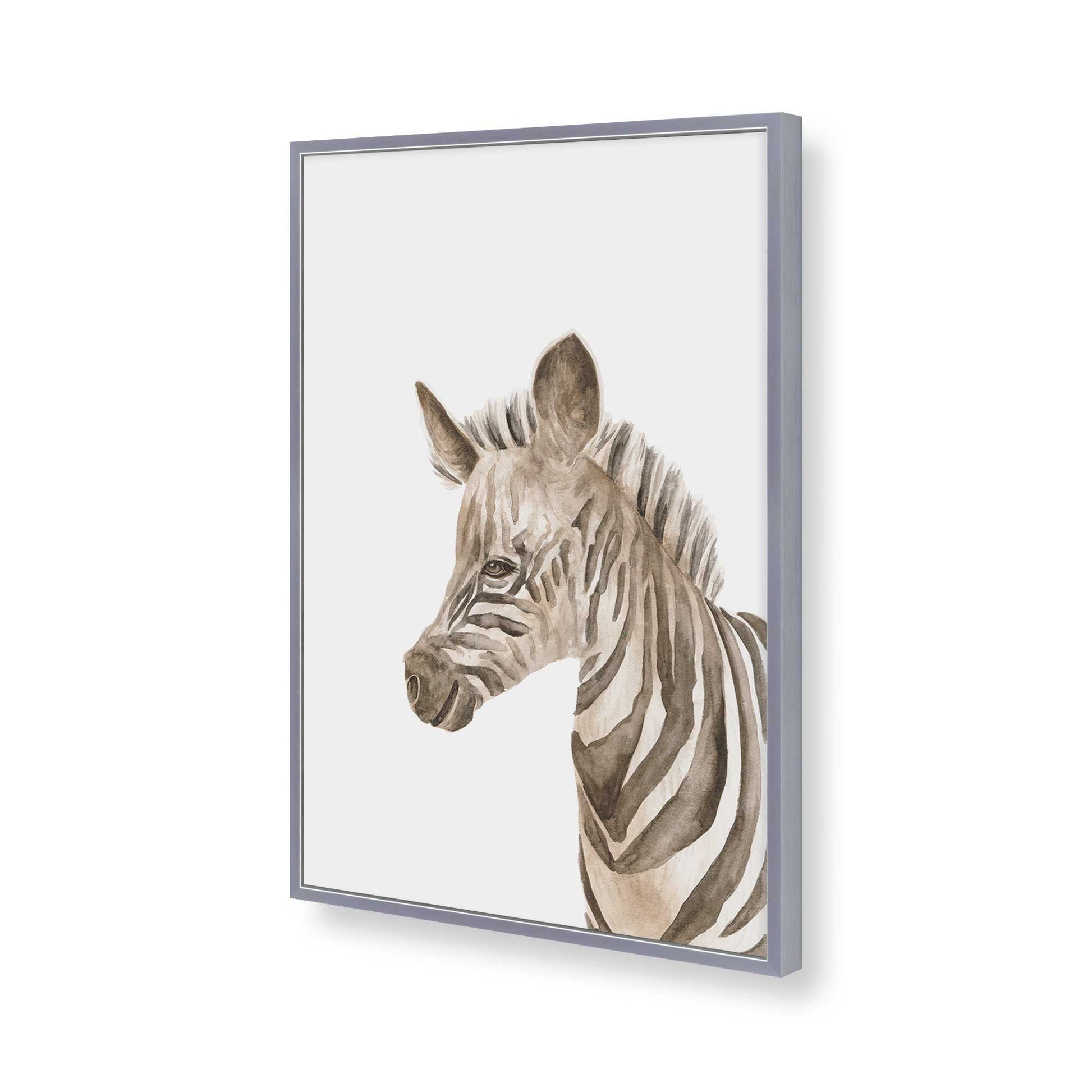[Color:Polished Chrome], Picture of art in a Polished Chrome frame of the corner