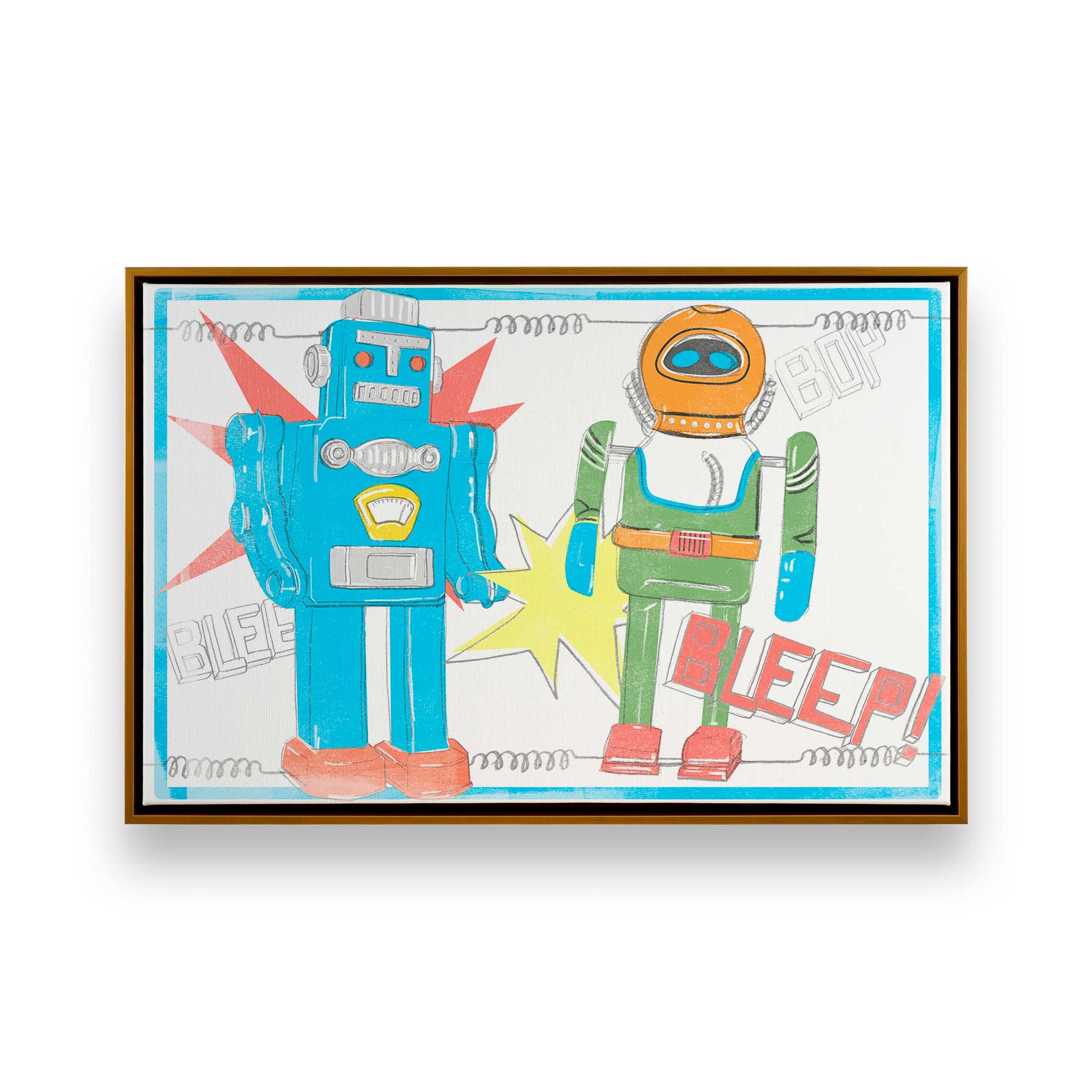 [Color:Polished Gold], Picture of art in a Polished Gold frame