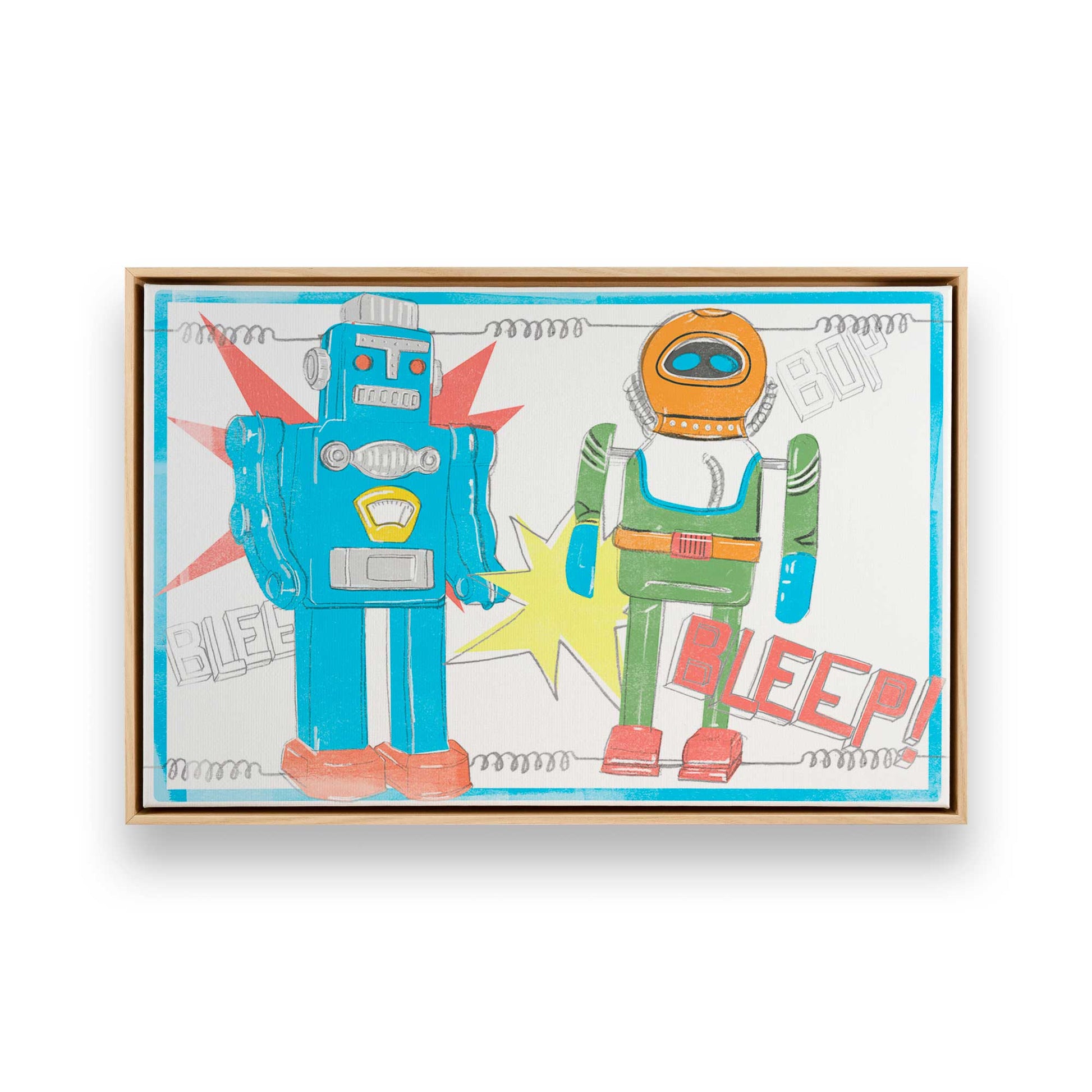 [Color:American Maple], Picture of art in a American Maple frame