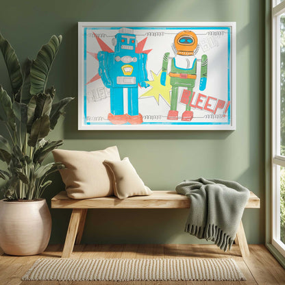 Picture of art in a room