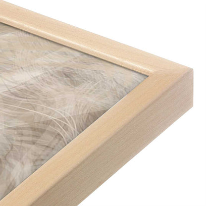 [Color:Raw Maple], Picture of art in a Raw Maple frame at an angle