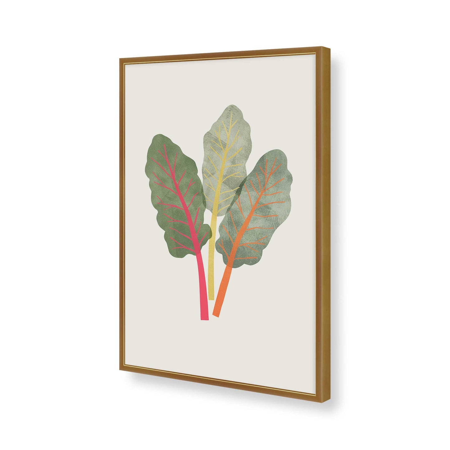 [Color:Polished Gold], Picture of art in a Polished Gold frame of the corner