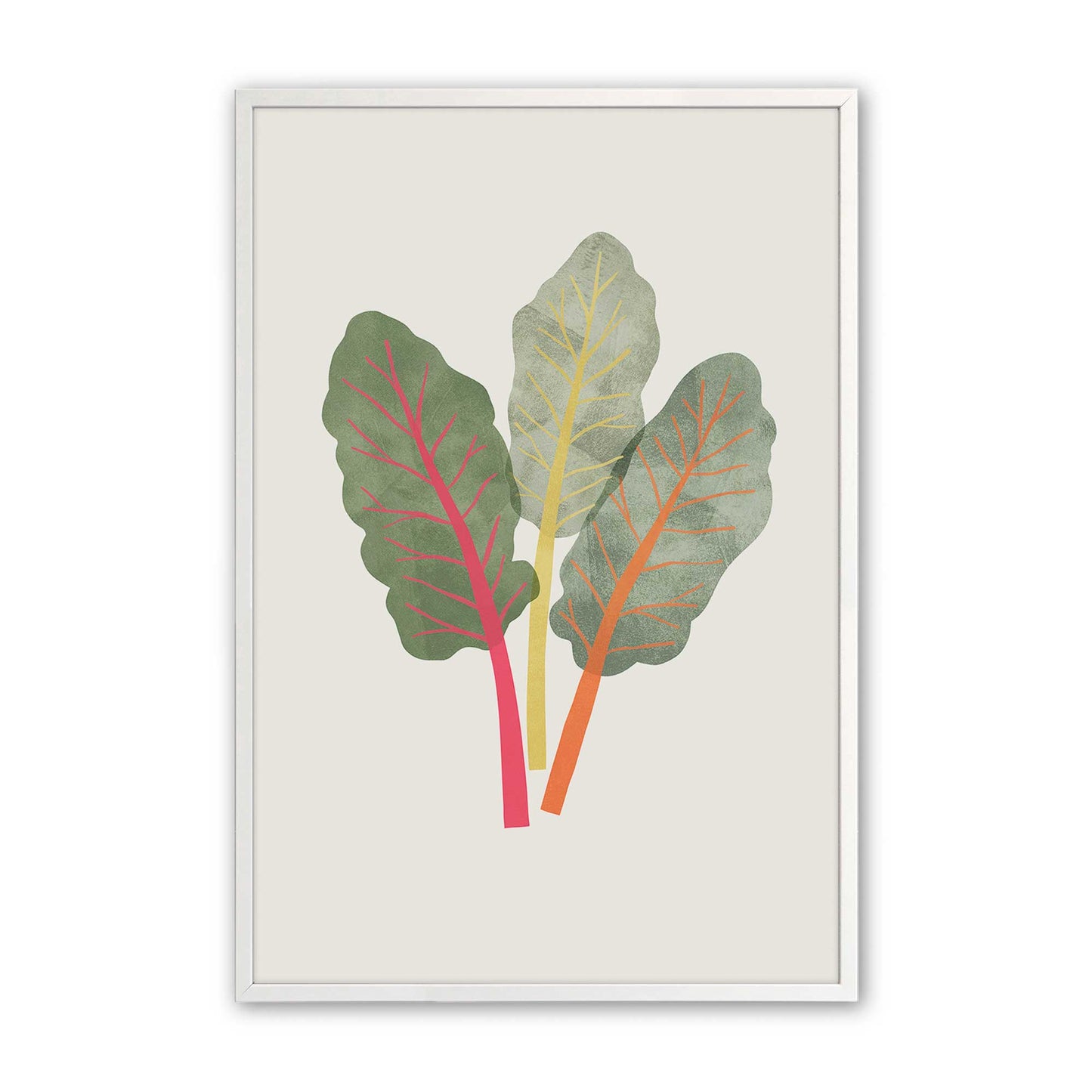 [Color:Opaque White], Picture of art in a Opaque White frame