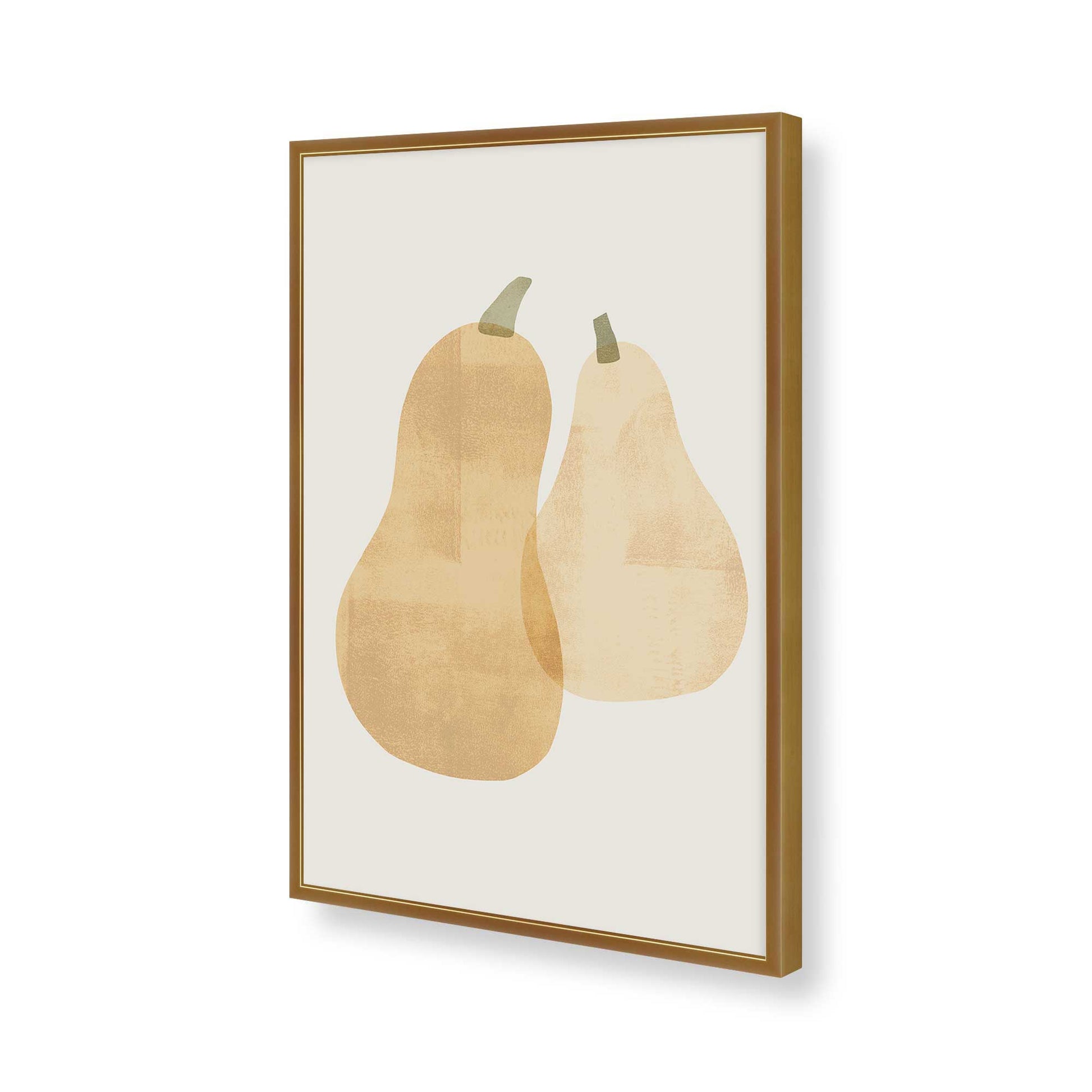 [Color:Polished Gold], Picture of art in a Polished Gold frame of the corner