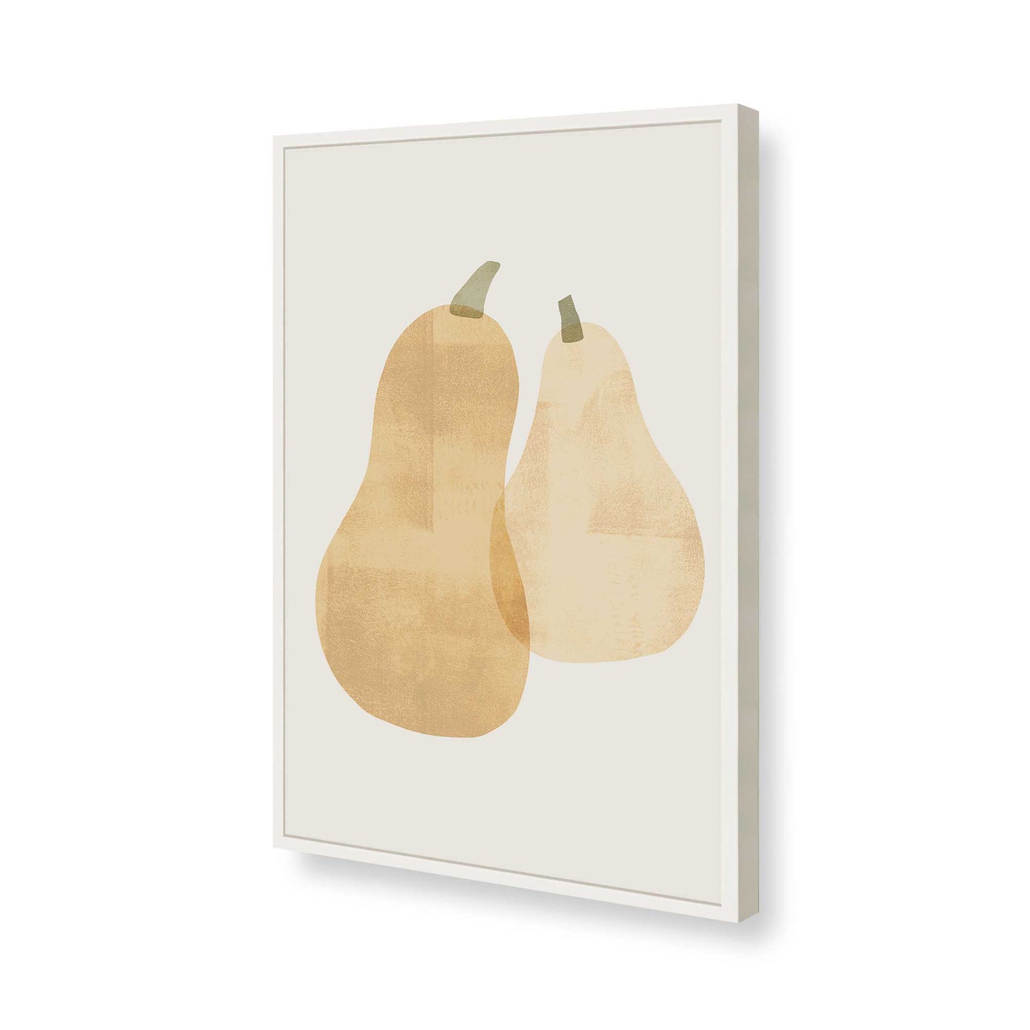 [Color:Opaque White], Picture of art in a Opaque White frame of the corner