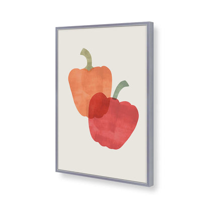 [Color:Polished Chrome], Picture of art in a Polished Chrome frame of the corner