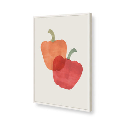 [Color:Opaque White], Picture of art in a Opaque White frame of the corner