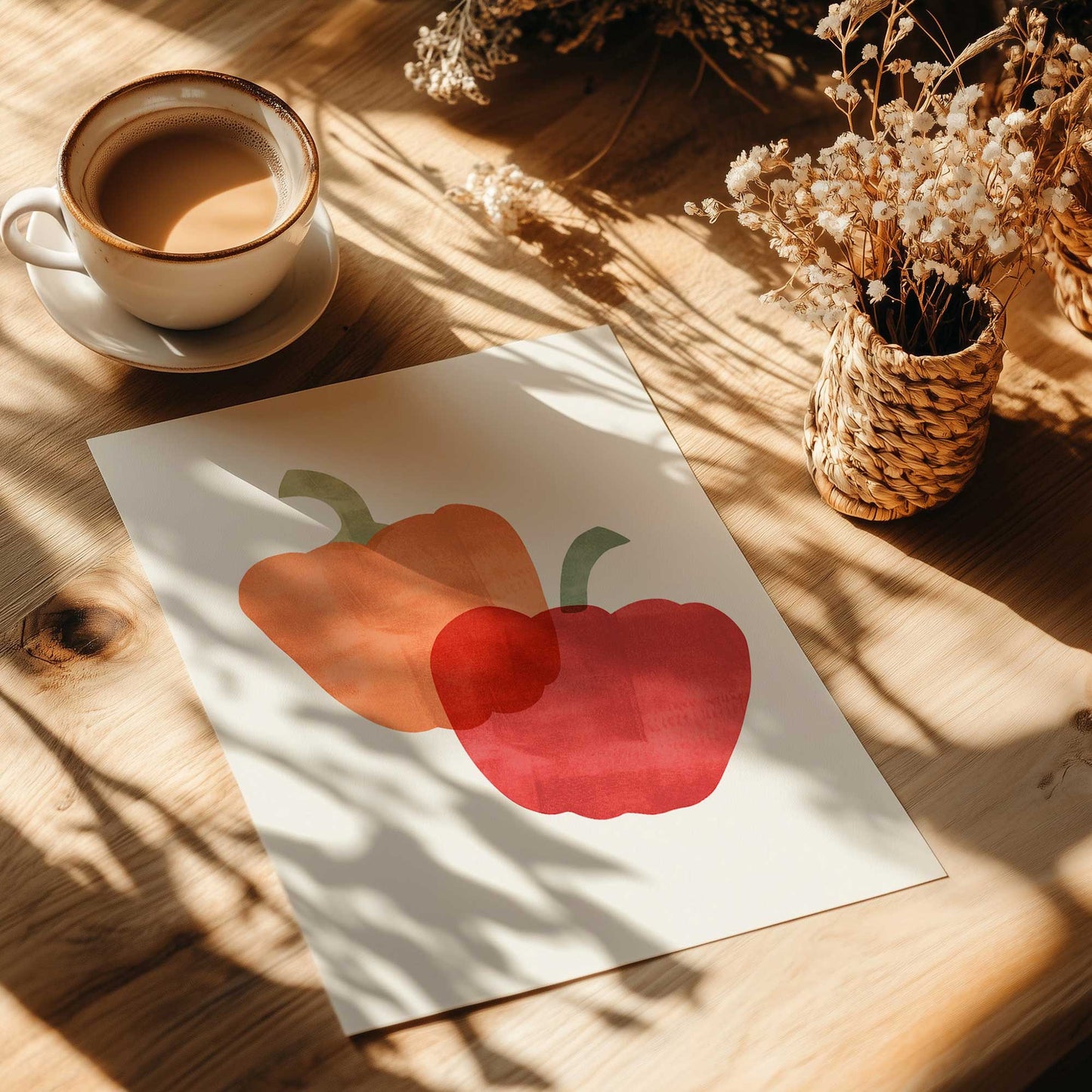 [Color:Rolled Print], Picture of close up of art