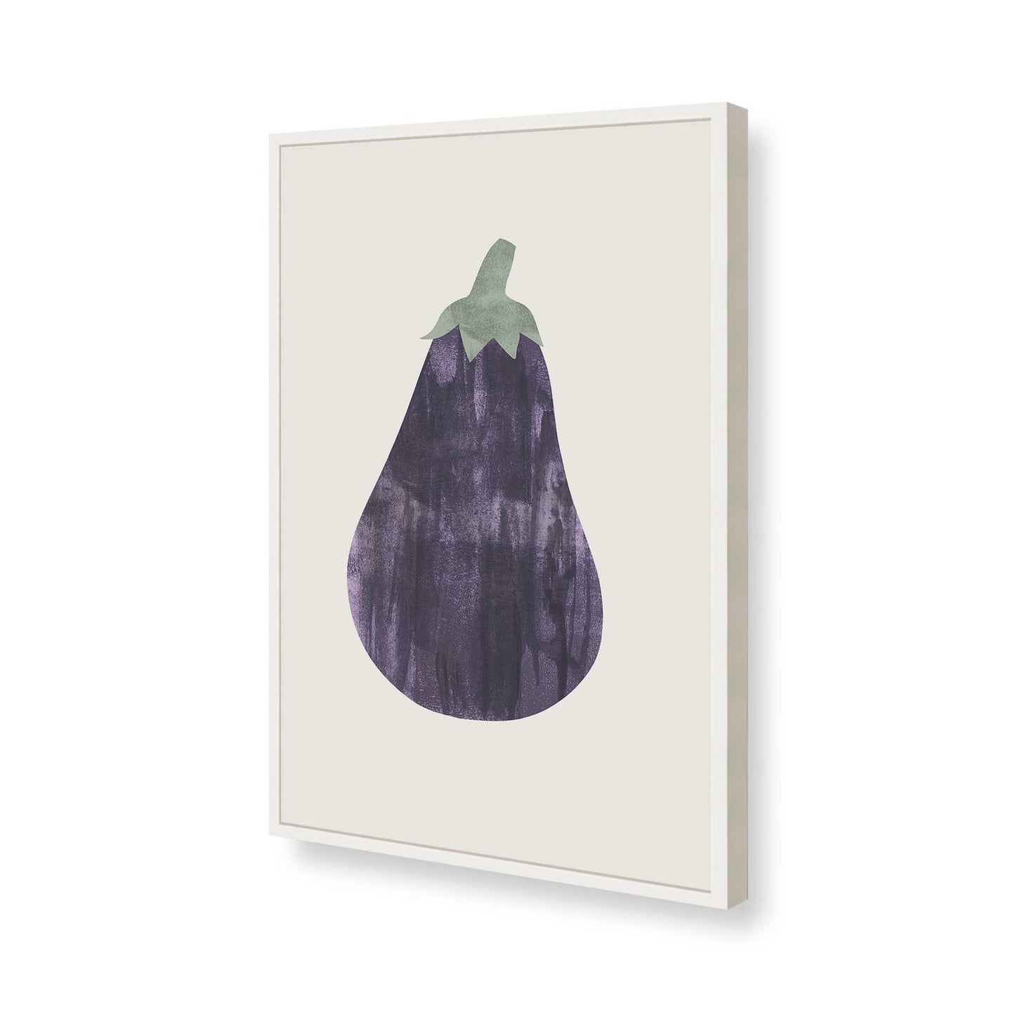 [Color:Opaque White], Picture of art in a Opaque White frame of the corner