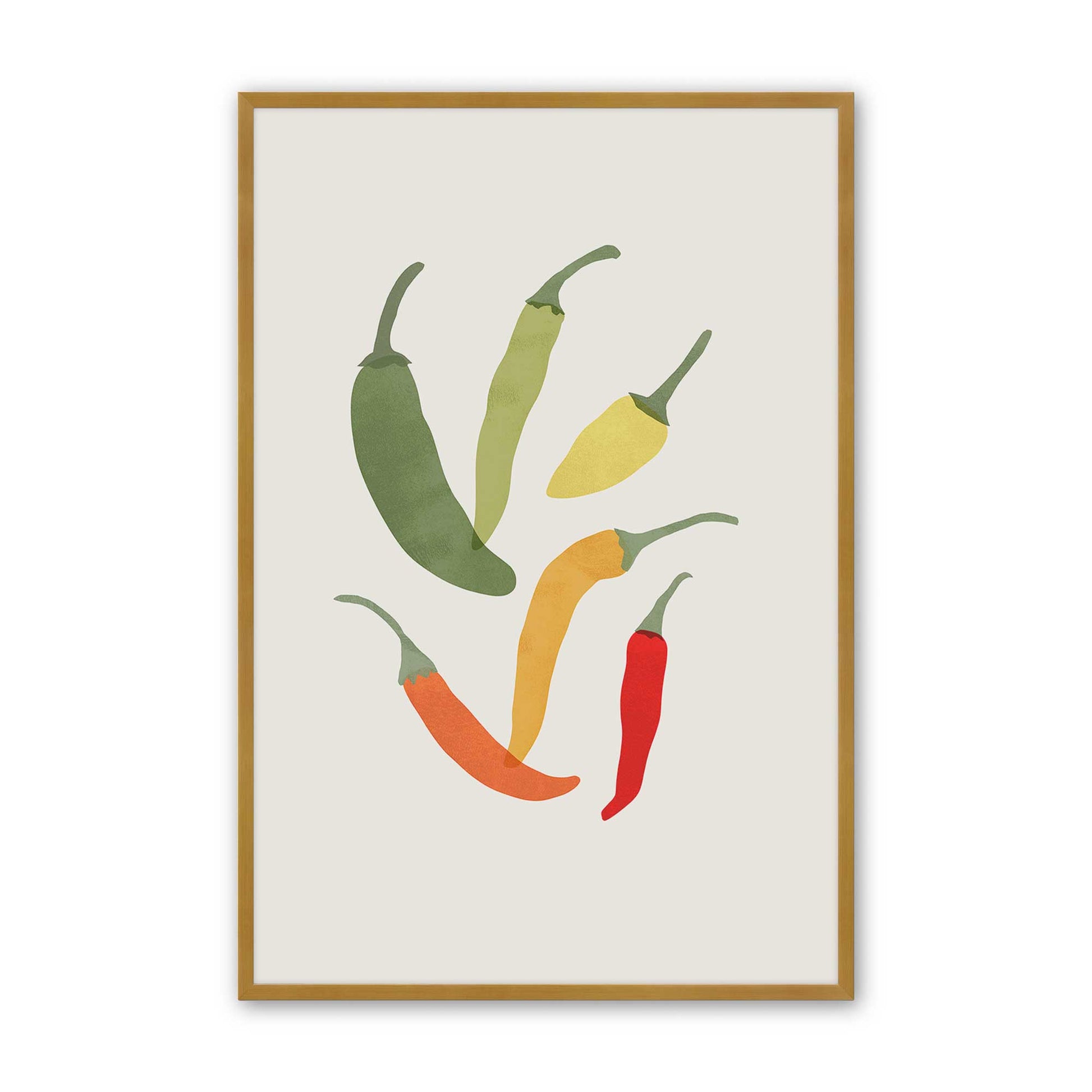 [Color:Polished Gold], Picture of art in a Polished Gold frame