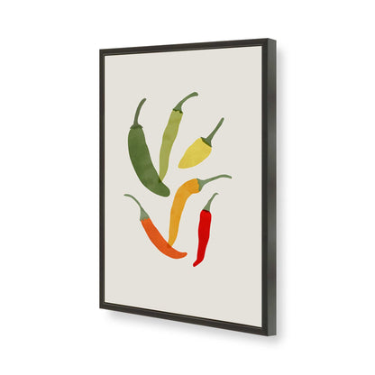 [Color:Satin Black], Picture of art in a Satin Black frame of the corner