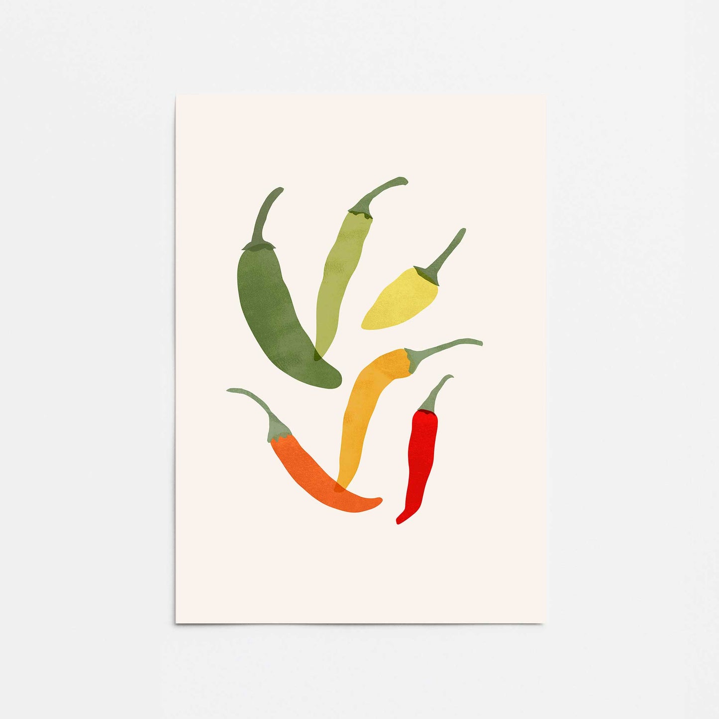 [Color:Rolled Print], Picture of close up of art