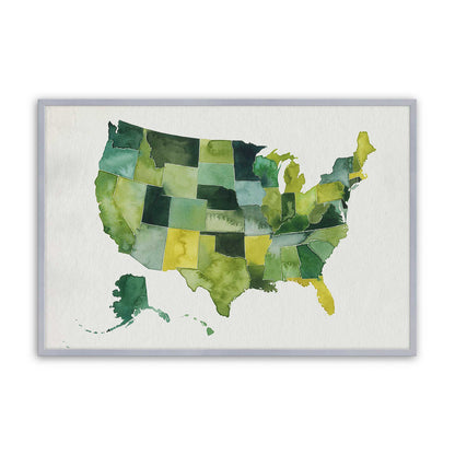 [Color:Polished Chrome], Picture of art in a Polished Chrome frame