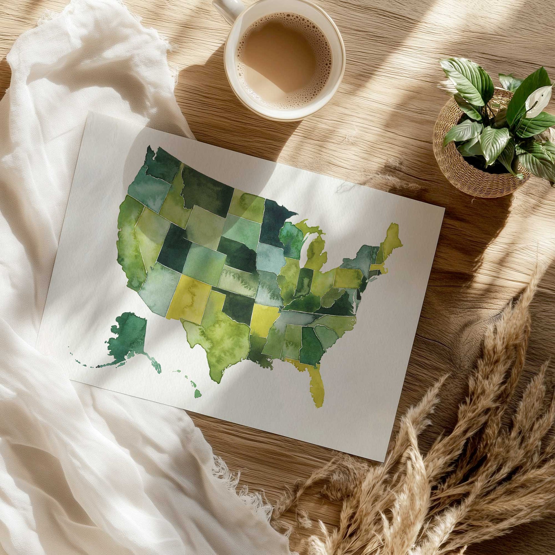 [Color:Rolled Print], Picture of close up of art