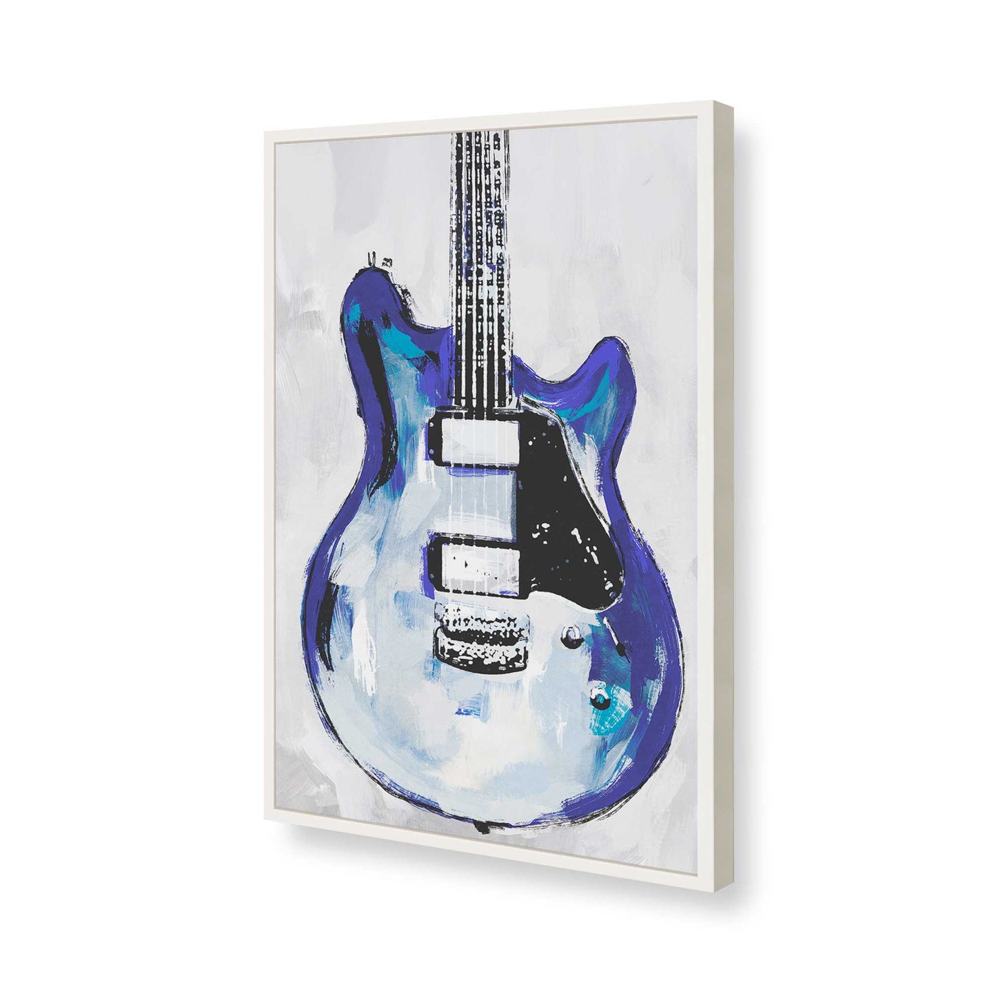 [Color:Opaque White], Picture of art in a Opaque White frame of the corner