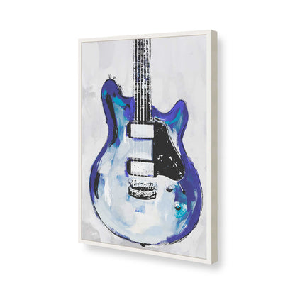 [Color:Opaque White], Picture of art in a Opaque White frame of the corner