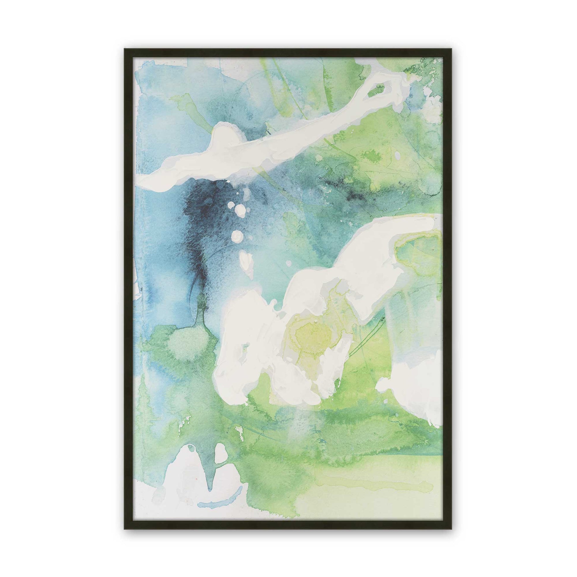 [Color:Satin Black], Picture of art in a Satin Black frame