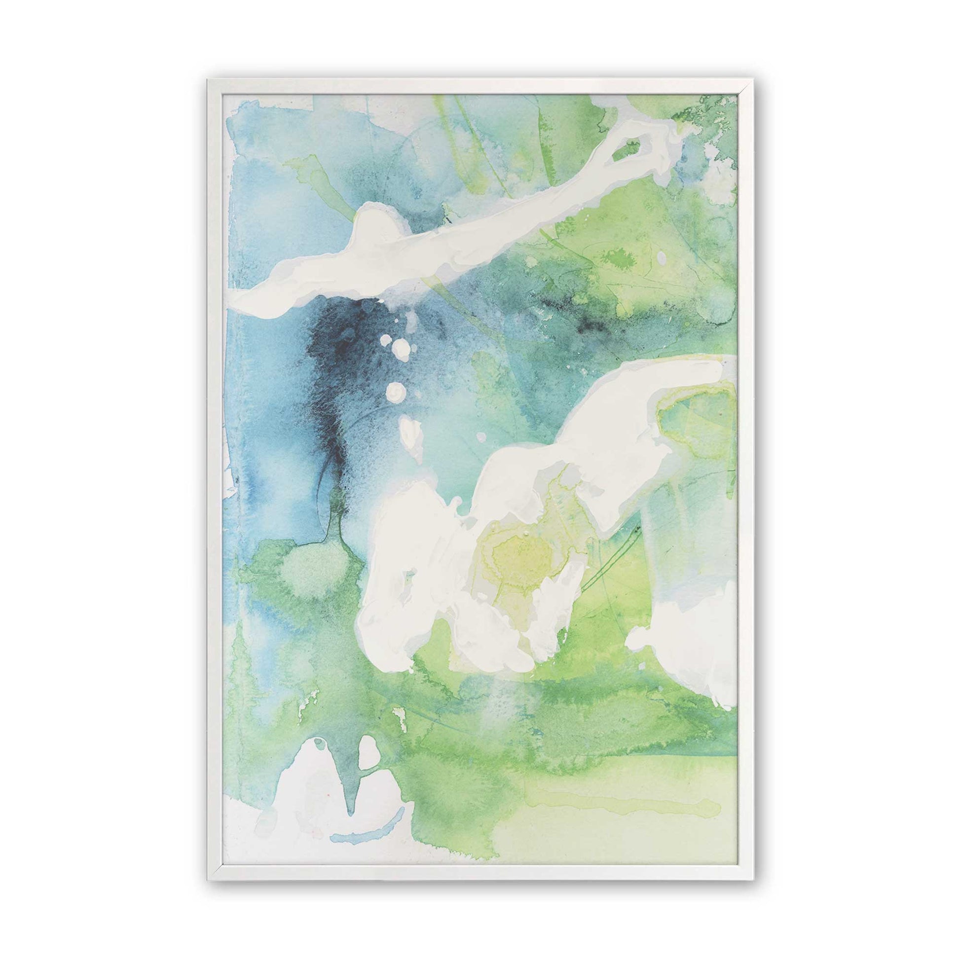 [Color:Opaque White], Picture of art in a Opaque White frame