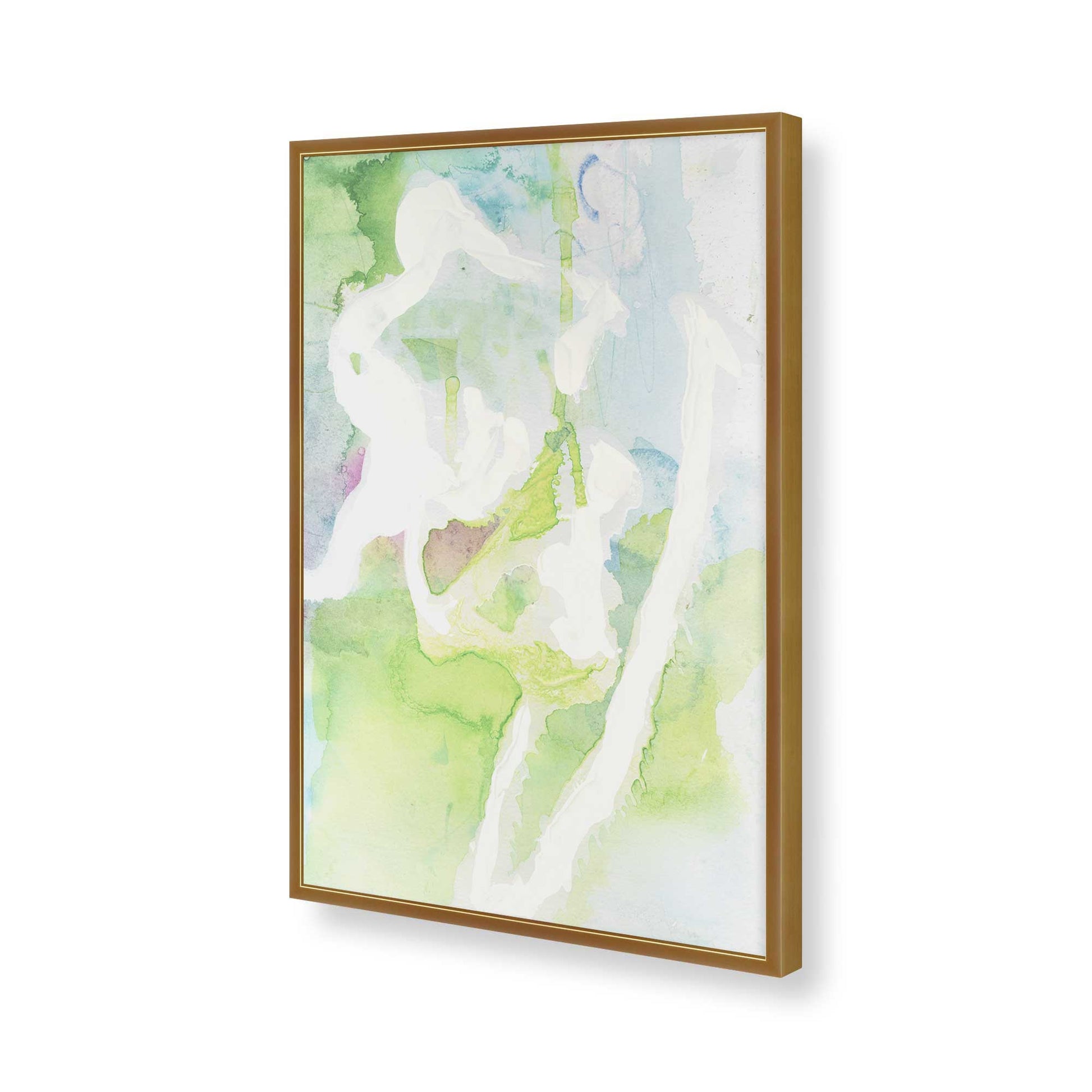 [Color:Polished Gold], Picture of art in a Polished Gold frame of the corner