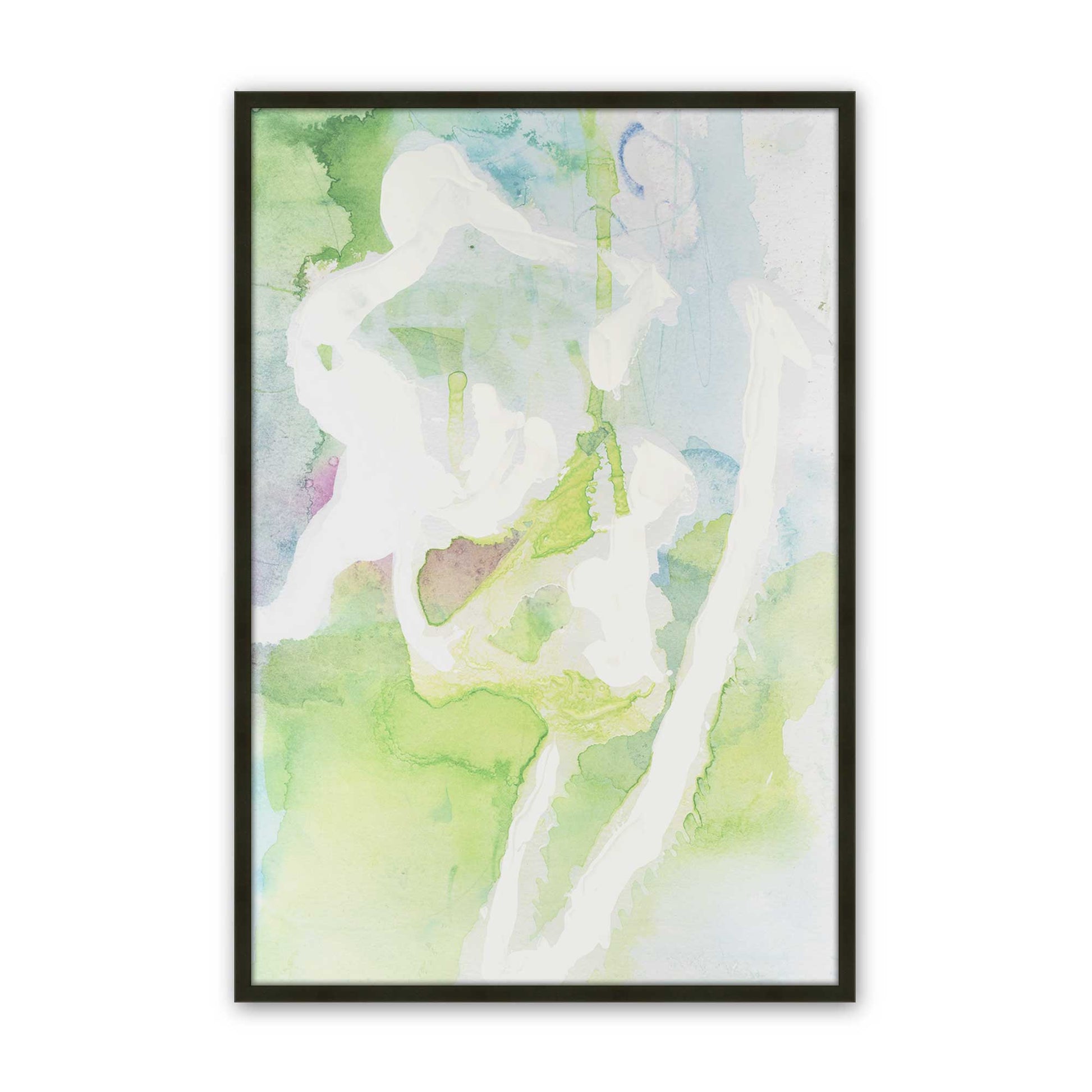 [Color:Satin Black], Picture of art in a Satin Black frame
