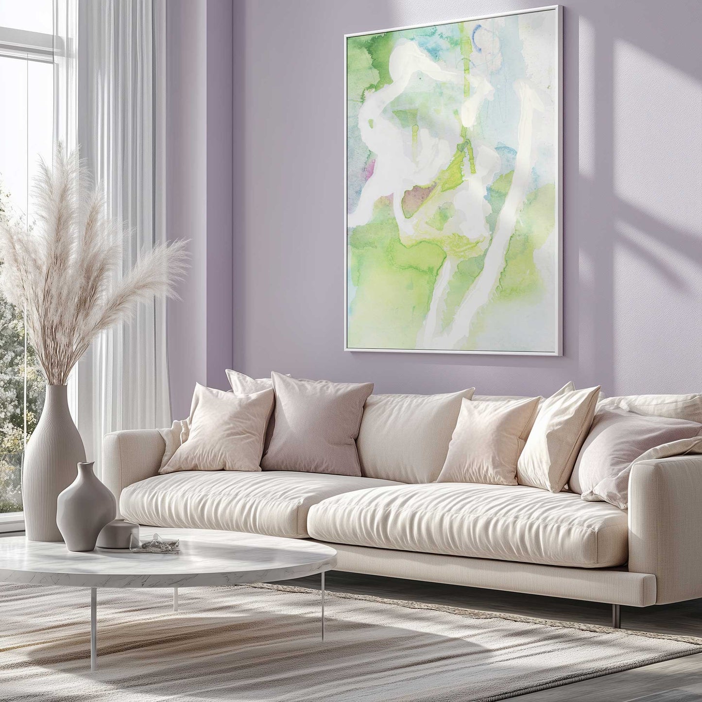 Picture of art in a room