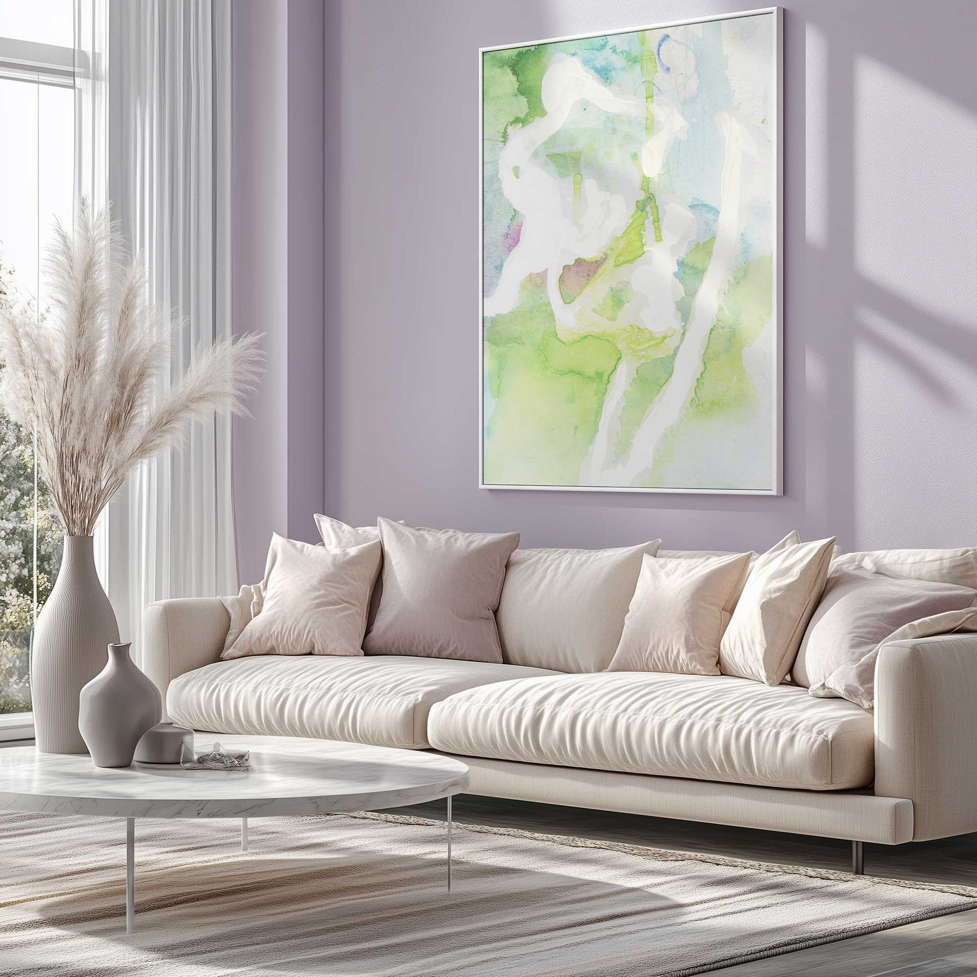 Picture of art in a room