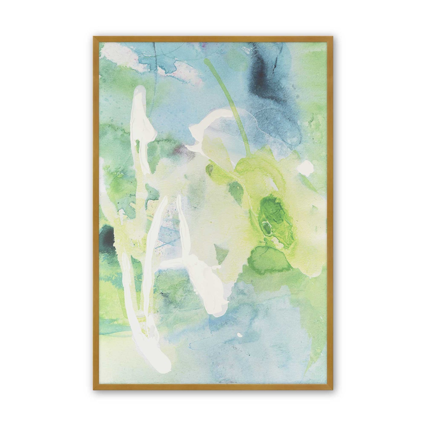 [Color:Polished Gold], Picture of art in a Polished Gold frame