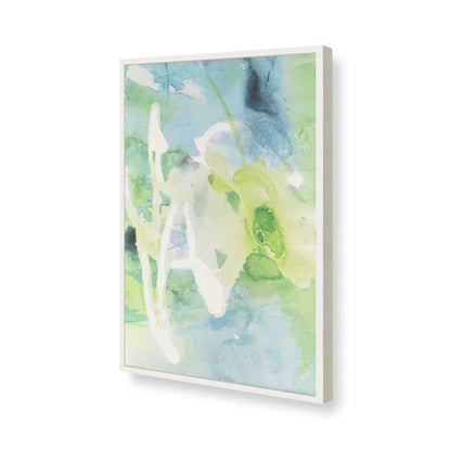 [Color:Opaque White], Picture of art in a Opaque White frame of the corner