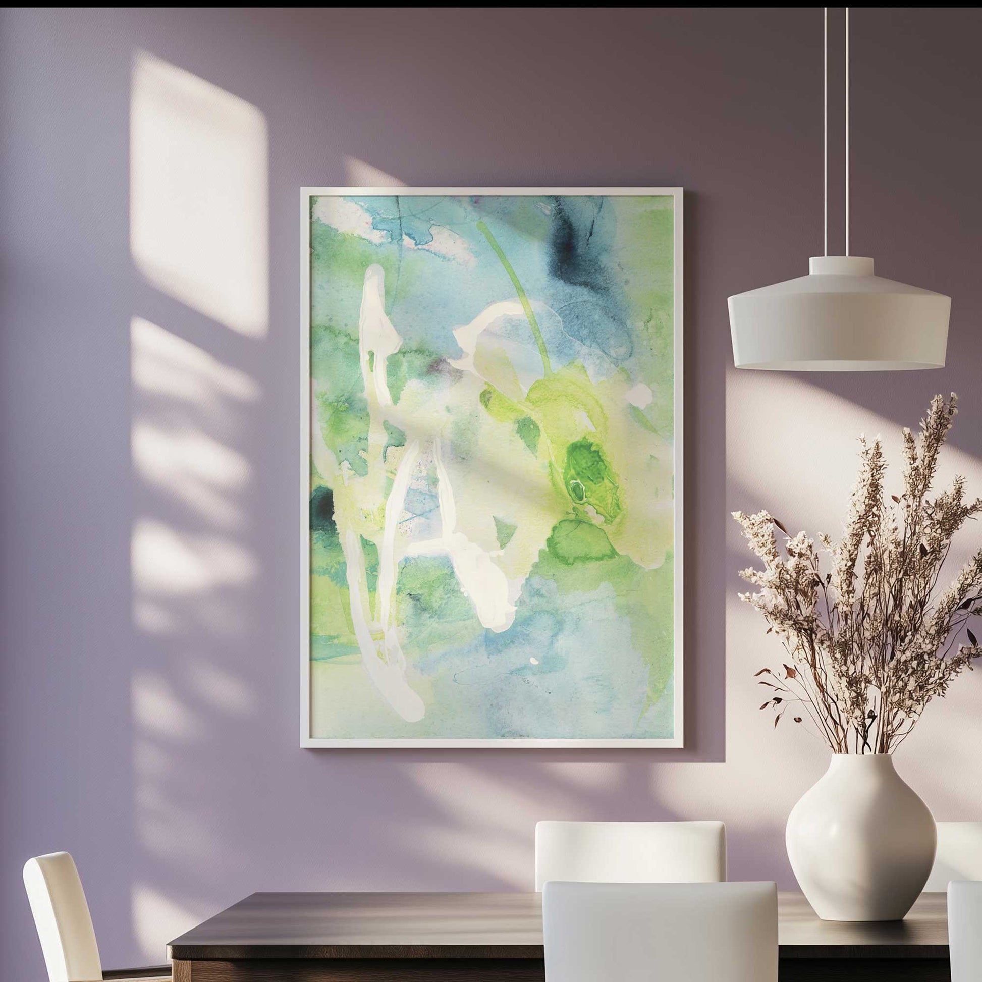 Picture of art in a room