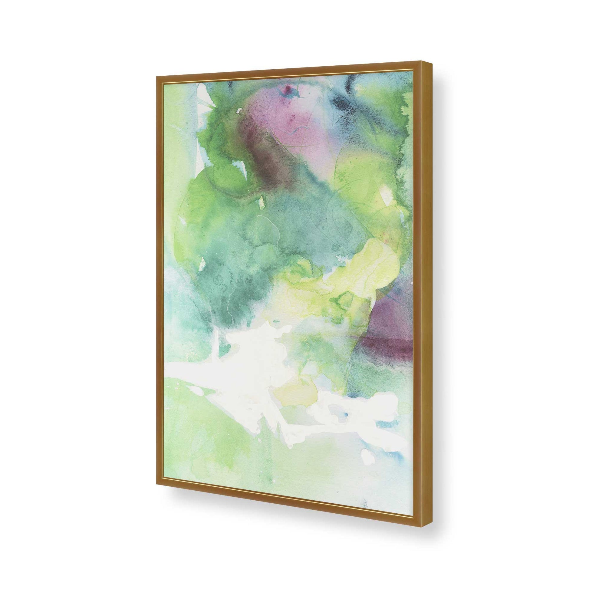 [Color:Polished Gold], Picture of art in a Polished Gold frame of the corner