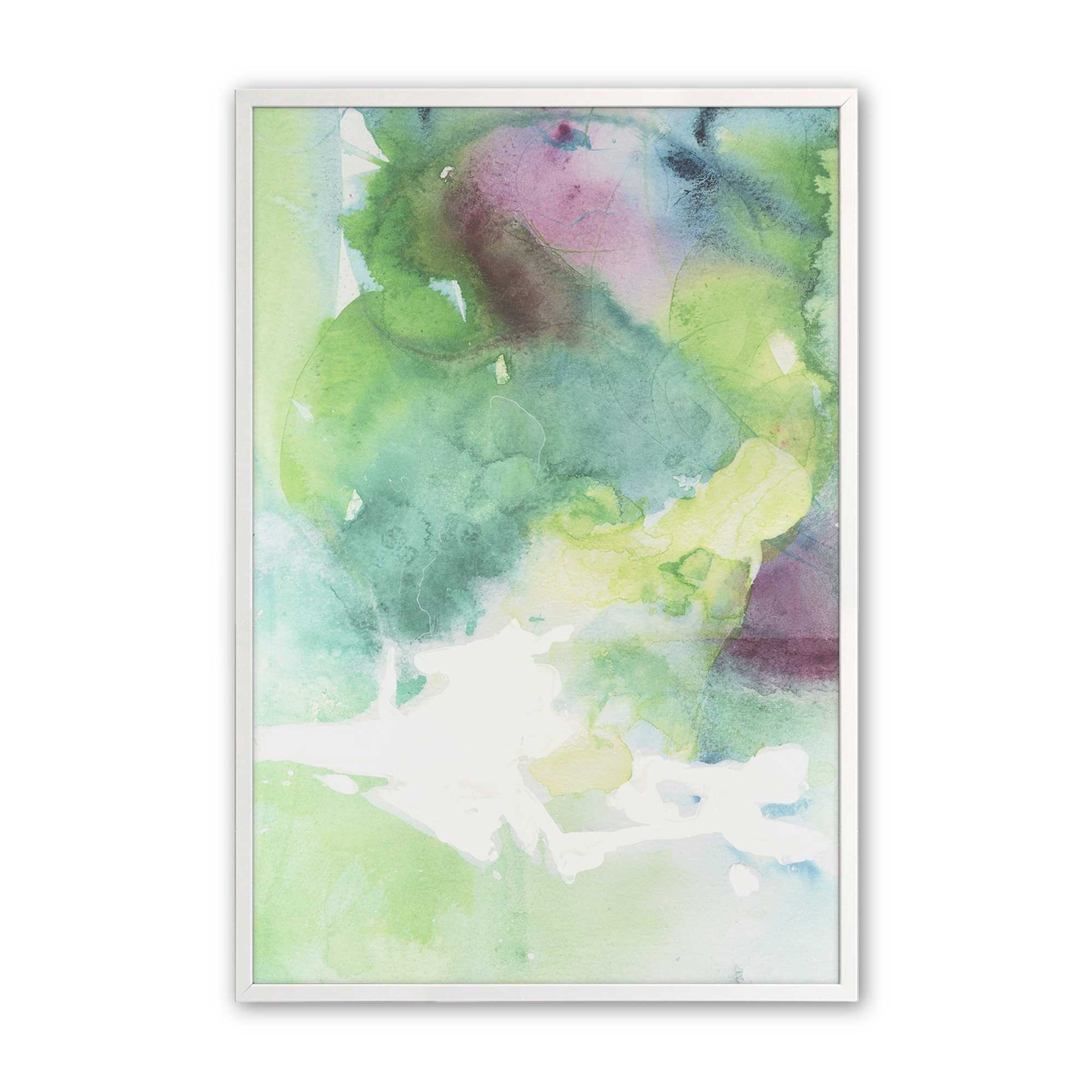 [Color:Opaque White], Picture of art in a Opaque White frame