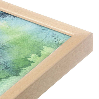 [Color:Raw Maple], Picture of art in a Raw Maple frame at an angle