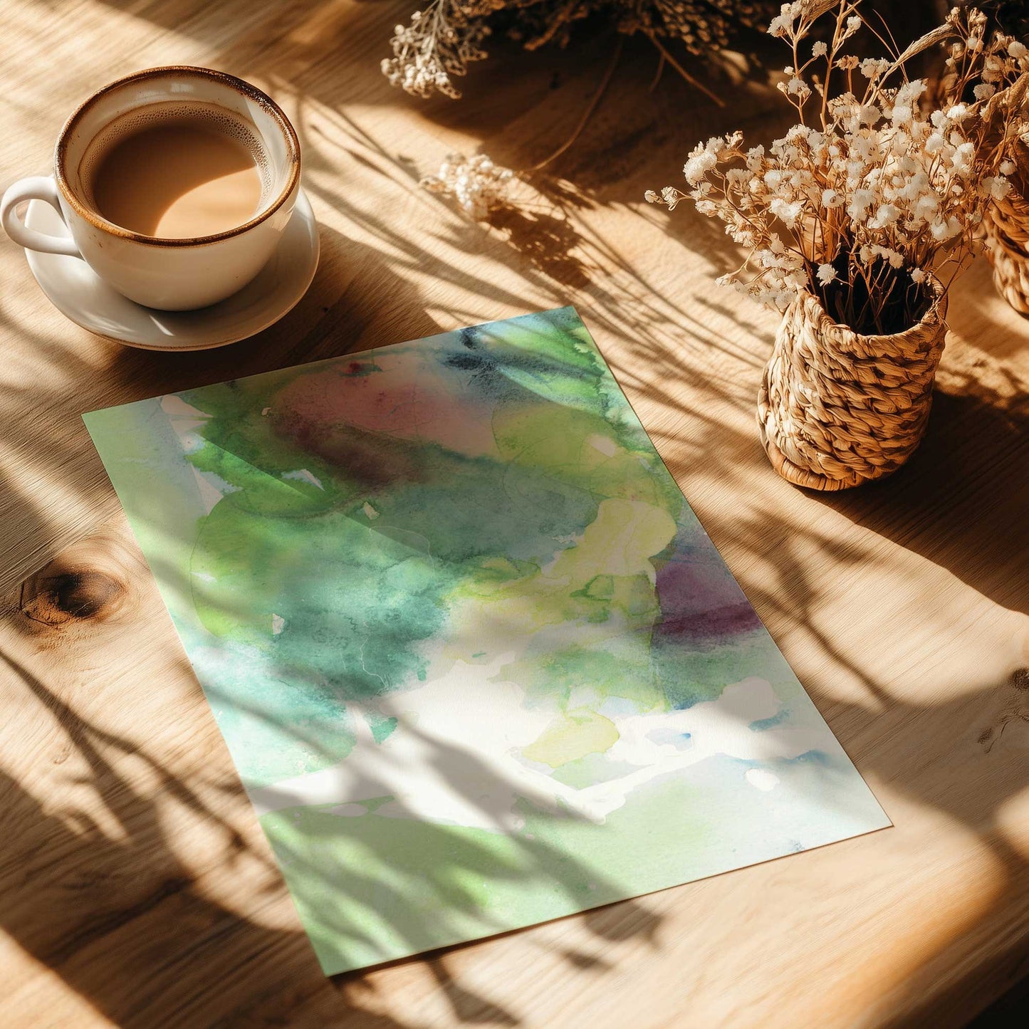 [Color:Rolled Print], Picture of close up of art