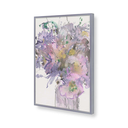 [Color:Polished Chrome], Picture of art in a Polished Chrome frame of the corner