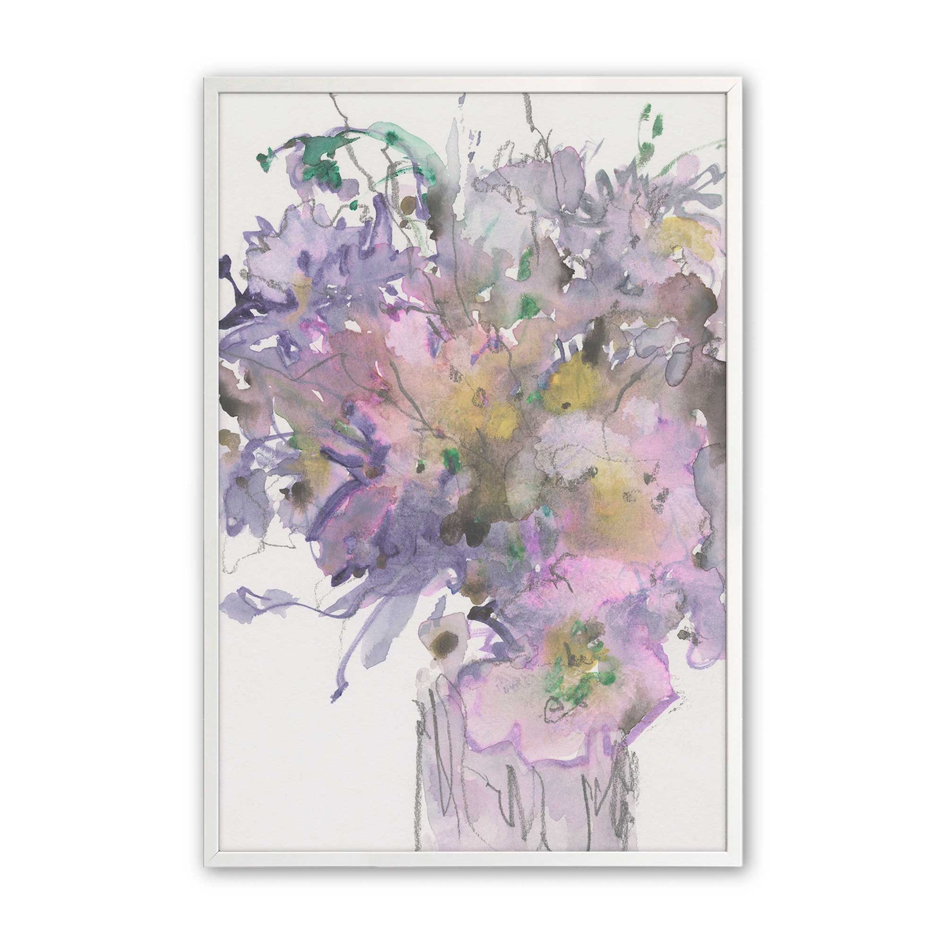 [Color:Opaque White], Picture of art in a Opaque White frame