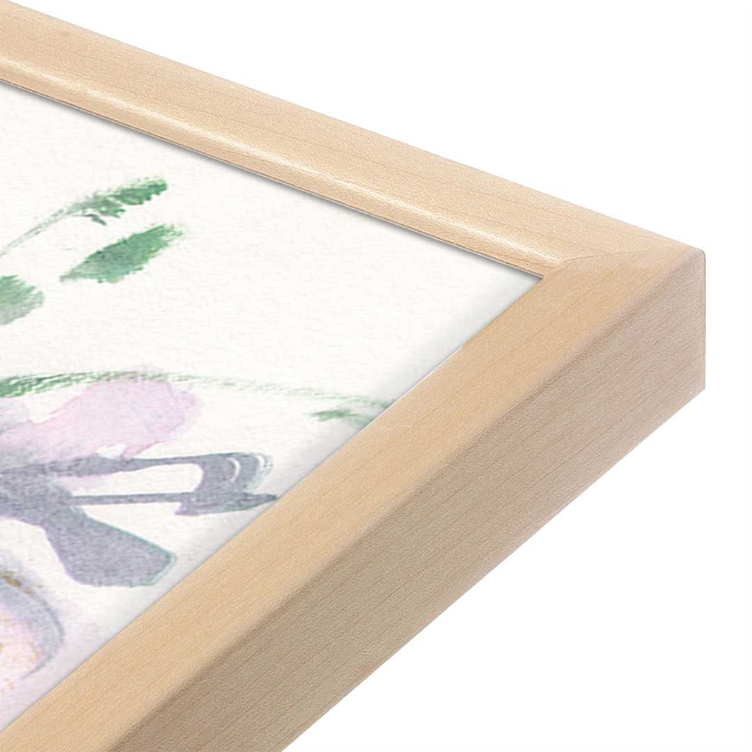 [Color:Raw Maple], Picture of art in a Raw Maple frame at an angle
