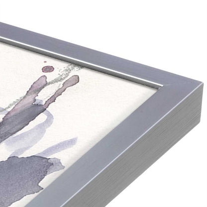 [Color:Polished Chrome], Picture of art in a Polished Chrome frame at an angle