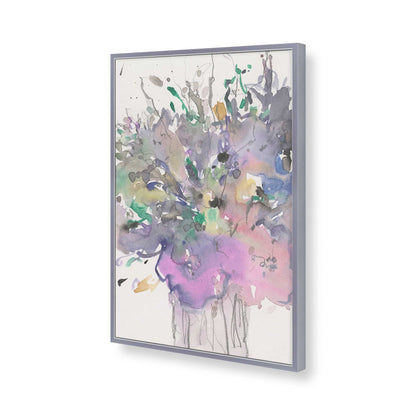 [Color:Polished Chrome], Picture of art in a Polished Chrome frame of the corner