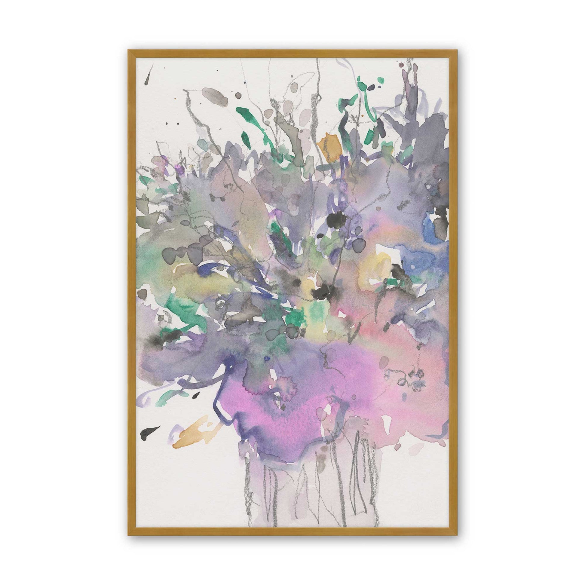 [Color:Polished Gold], Picture of art in a Polished Gold frame