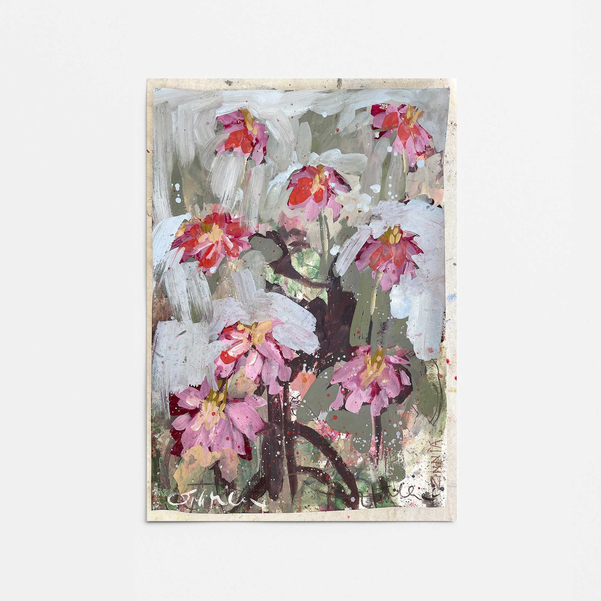 [Color:Rolled Print], Picture of close up of art